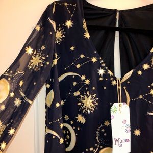NWT SHOW ME YOUR MUMU Tessa City of Stars Tunic
